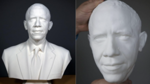 Impression 3D - Obama - Scan 3D