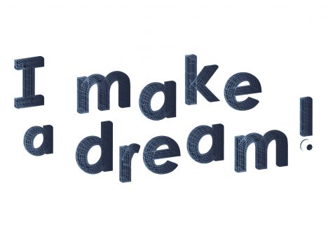 lMAD logo I Make a dream impression 3D